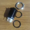 12/16/19/22mm High Head Push Button Switch Black Shell Power Switch LED Car Horn
