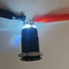 12/16/19/22mm High Head Push Button Switch Black Shell Power Switch LED Car Horn