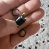 12/16/19/22mm High Head Push Button Switch Black Shell Power Switch LED Car Horn