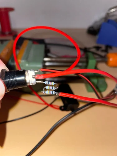 12/16/19/22mm High Head Push Button Switch Black Shell Power Switch LED Car Horn photo review