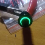12/16/19/22mm High Head Push Button Switch Black Shell Power Switch LED Car Horn photo review