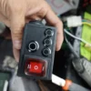 12/16/19/22mm High Head Push Button Switch Black Shell Power Switch LED Car Horn