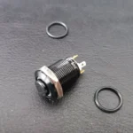 12/16/19/22mm High Head Push Button Switch Black Shell Power Switch LED Car Horn photo review